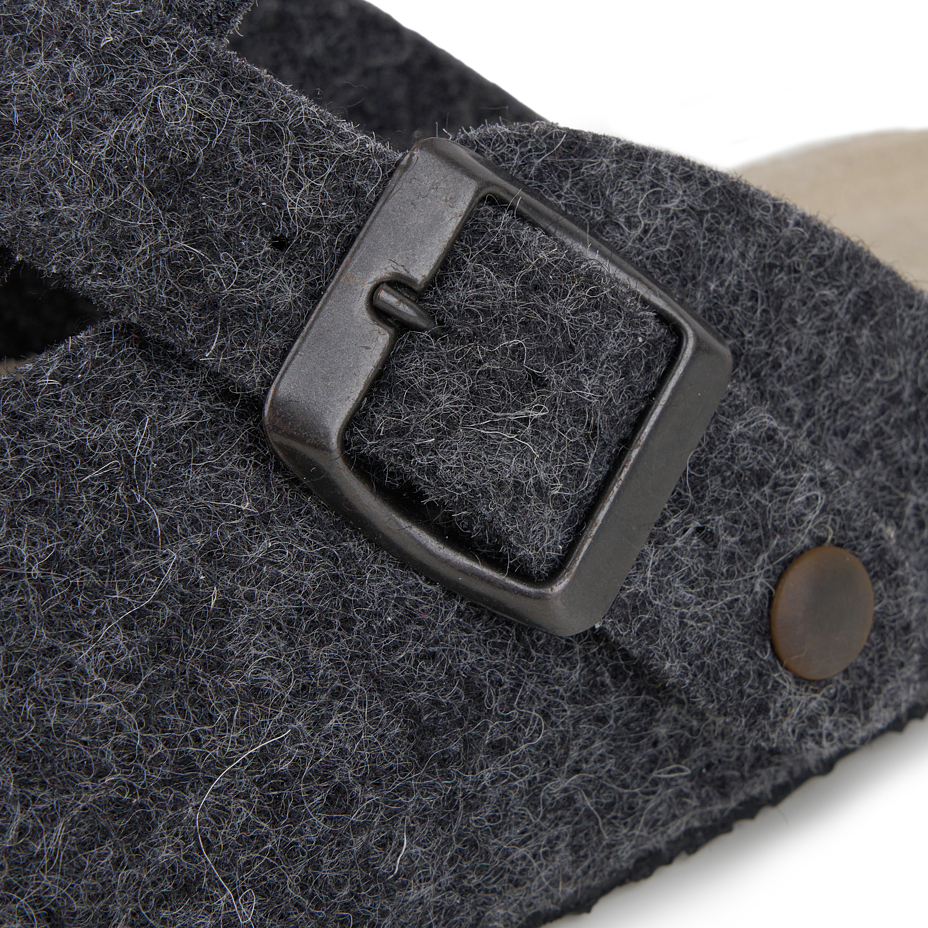 Men's barefoot wool slippers Michal gray