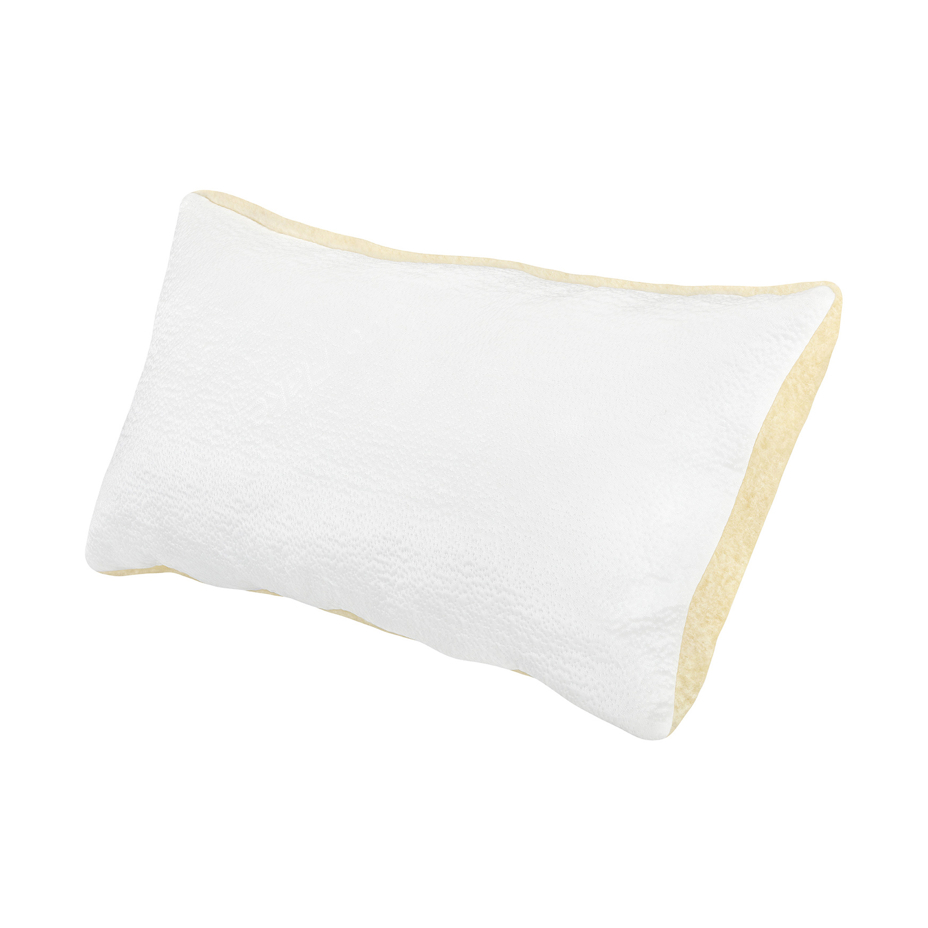 Reversible pillow with sheep wool and Cool 80x40 cooling side