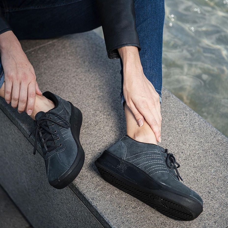 PRESTIGE Suede Shoes Black