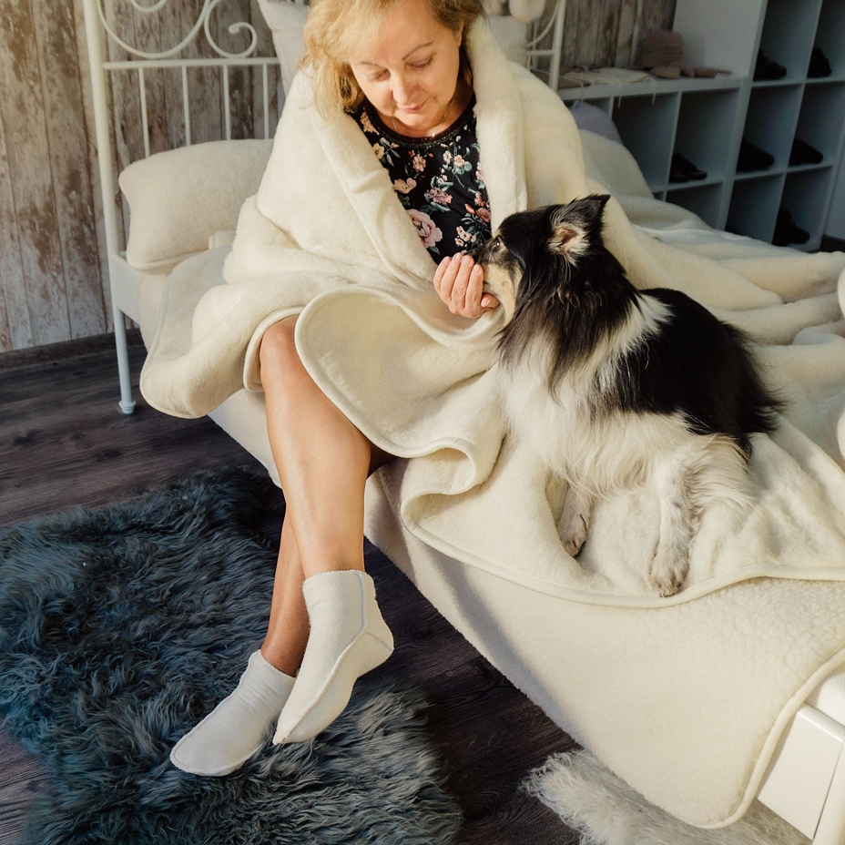 Elastic Merino Wool Socks