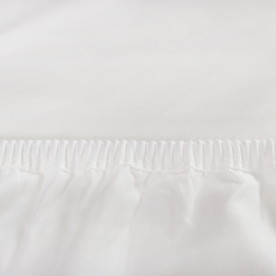 Fitted Cotton Sheet White