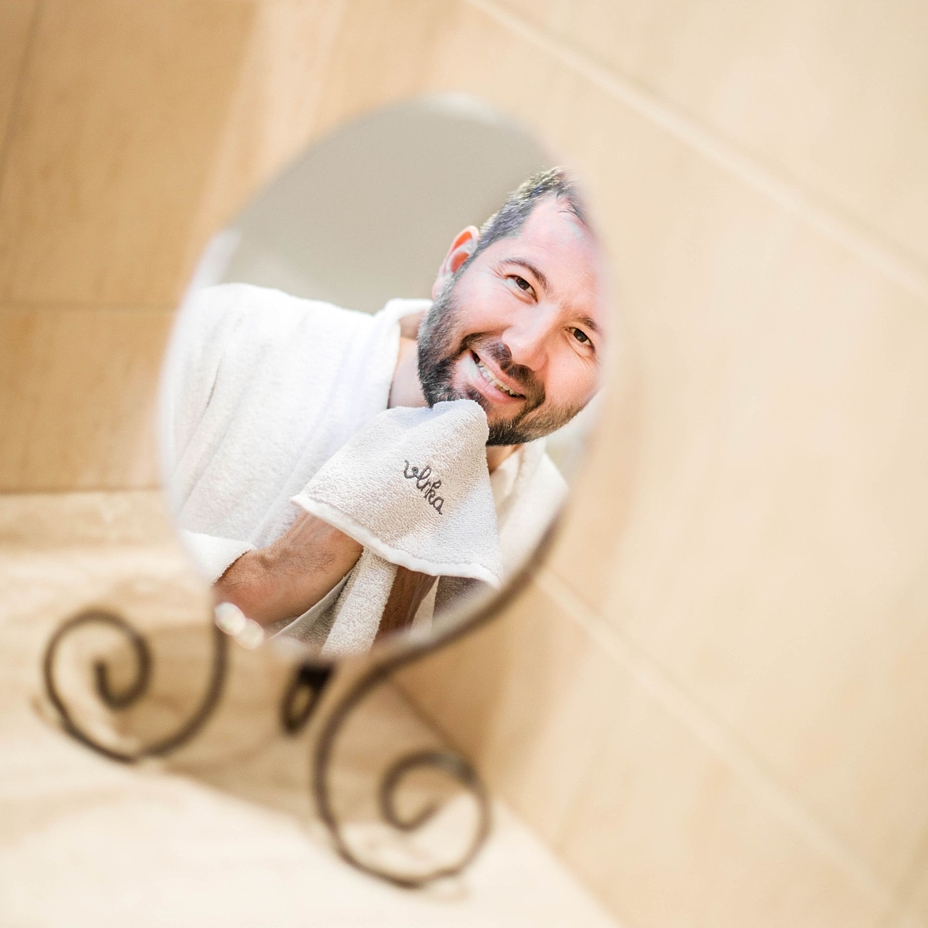 Vlnka Cotton Hand Towel Grey