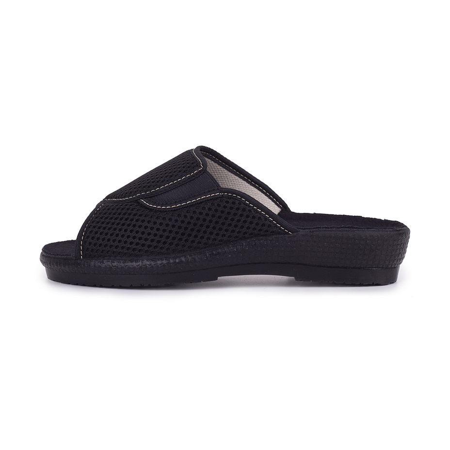 Women's breathable slippers Jarka Black