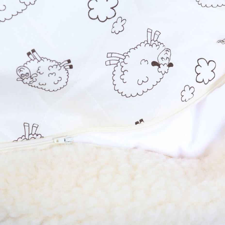 Breast-feeding pillow with sheep wool Vlnka