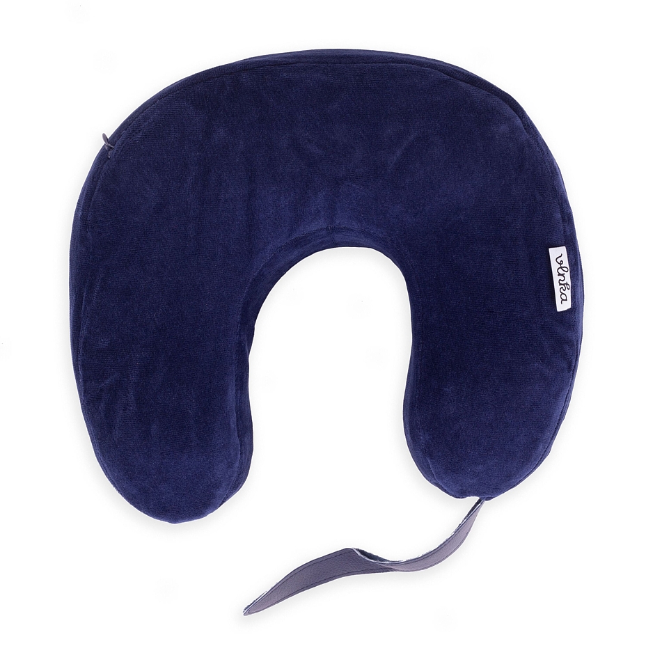 Anatomical memory travel pillow