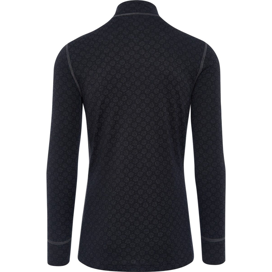 Men's Performance MERINO XTREME THERMOWAVE Top with Zip Black