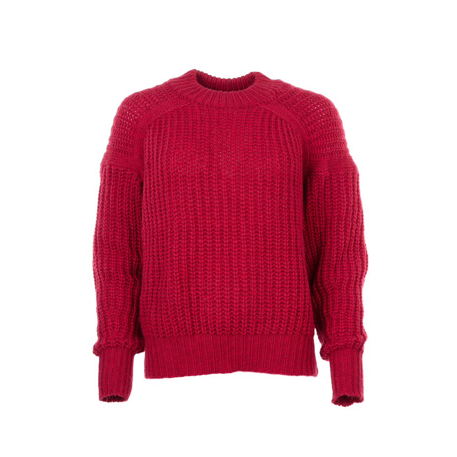 Women’s Vlnka Wool Sweater S01 Red