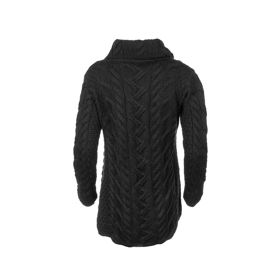 Vlnka Women's Wool Sweater S05 Black