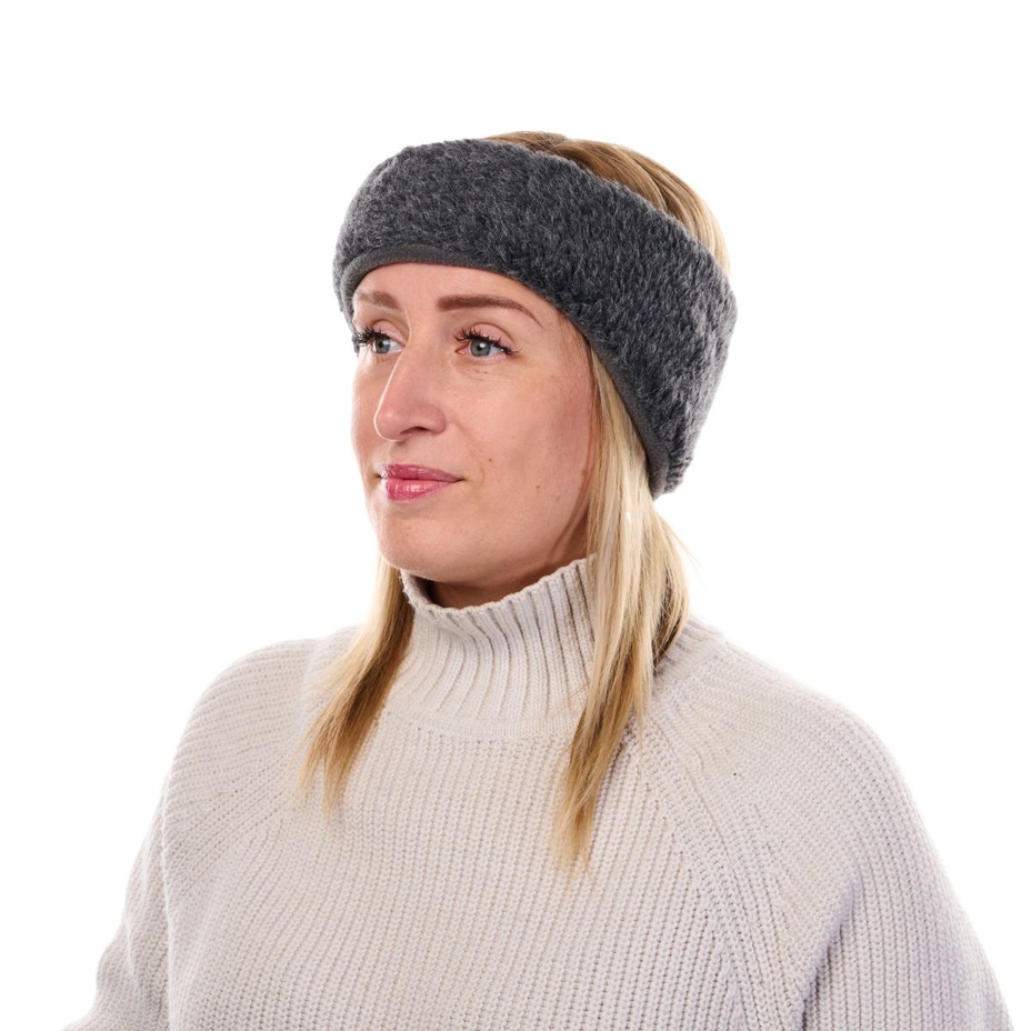 Wool Headband Grey