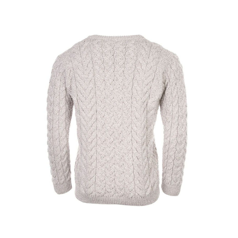 Vlnka Wool Sweater S08 Light Grey