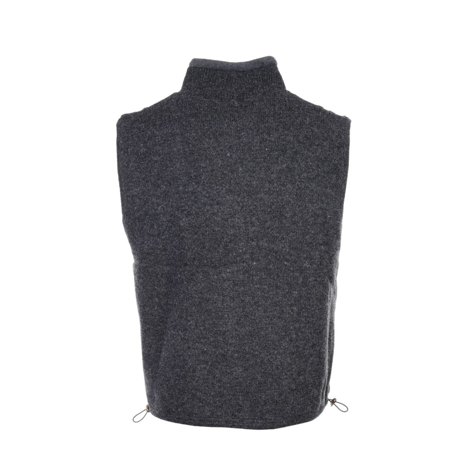 Men's Wool Vest Dark Grey