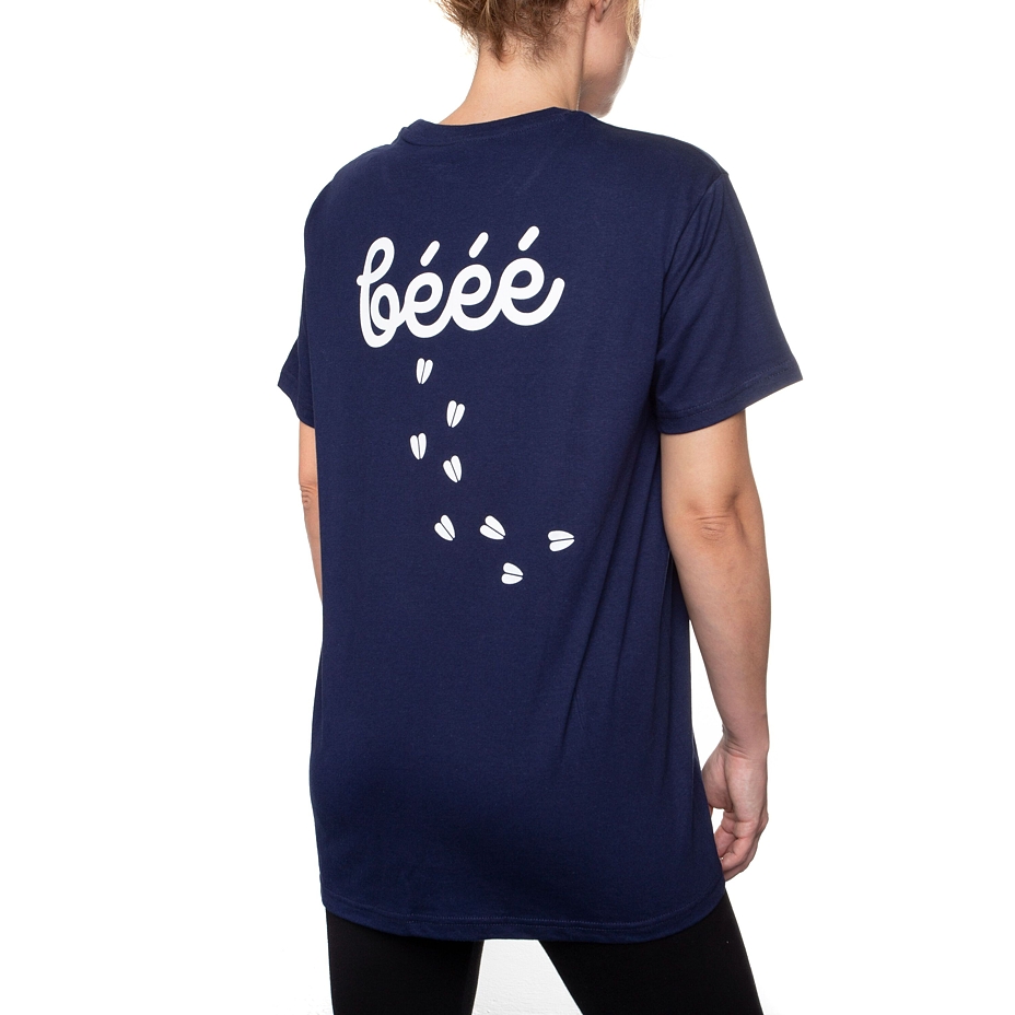 Woolvilli Cotton T-shirt Navy