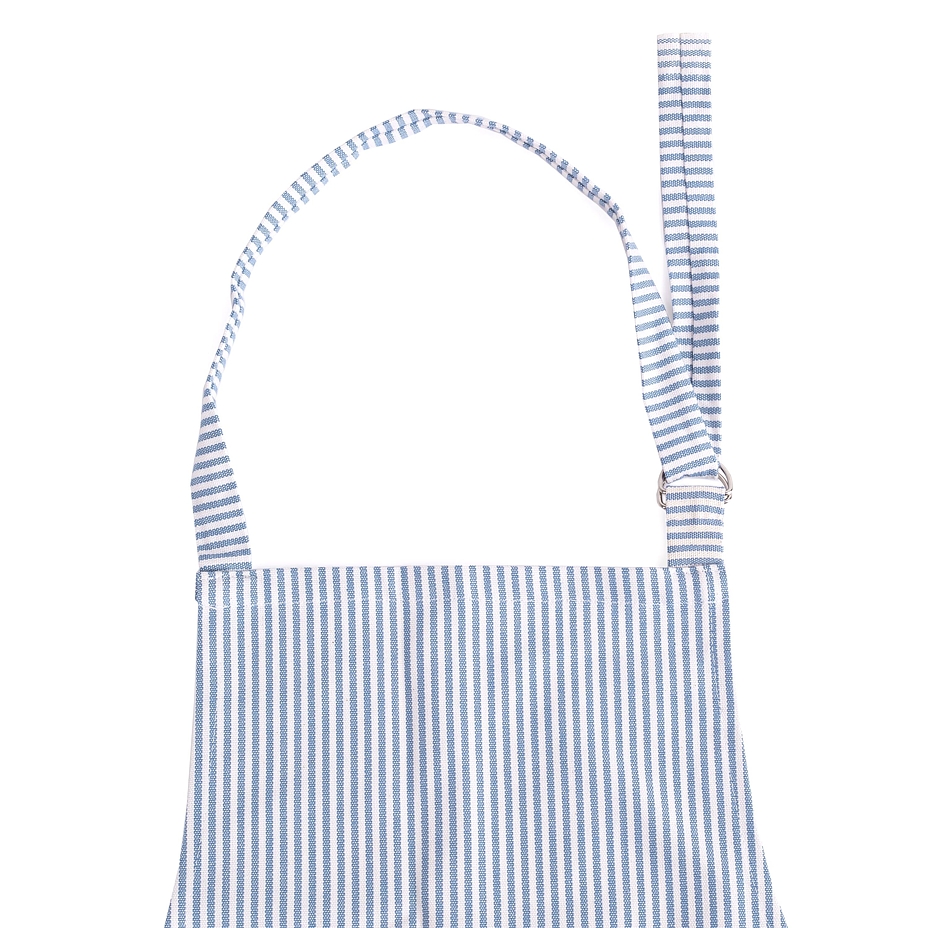 Kitchen Apron Blue Stripes