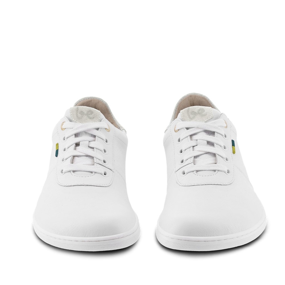 Royale Leather Barefoot Shoes White/Beige