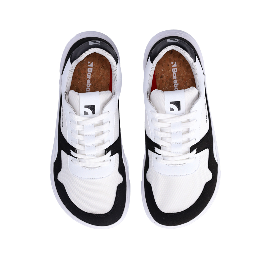 Zing Barefoot Trainers White/Black