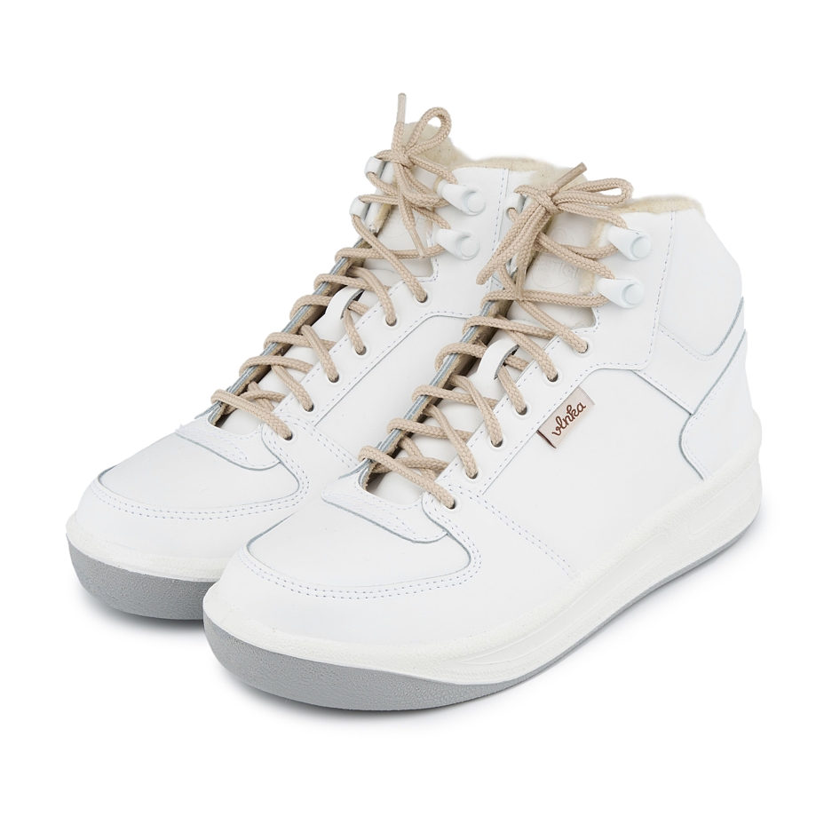 Prestige Vlnka Winter Boots with Wool Lining White