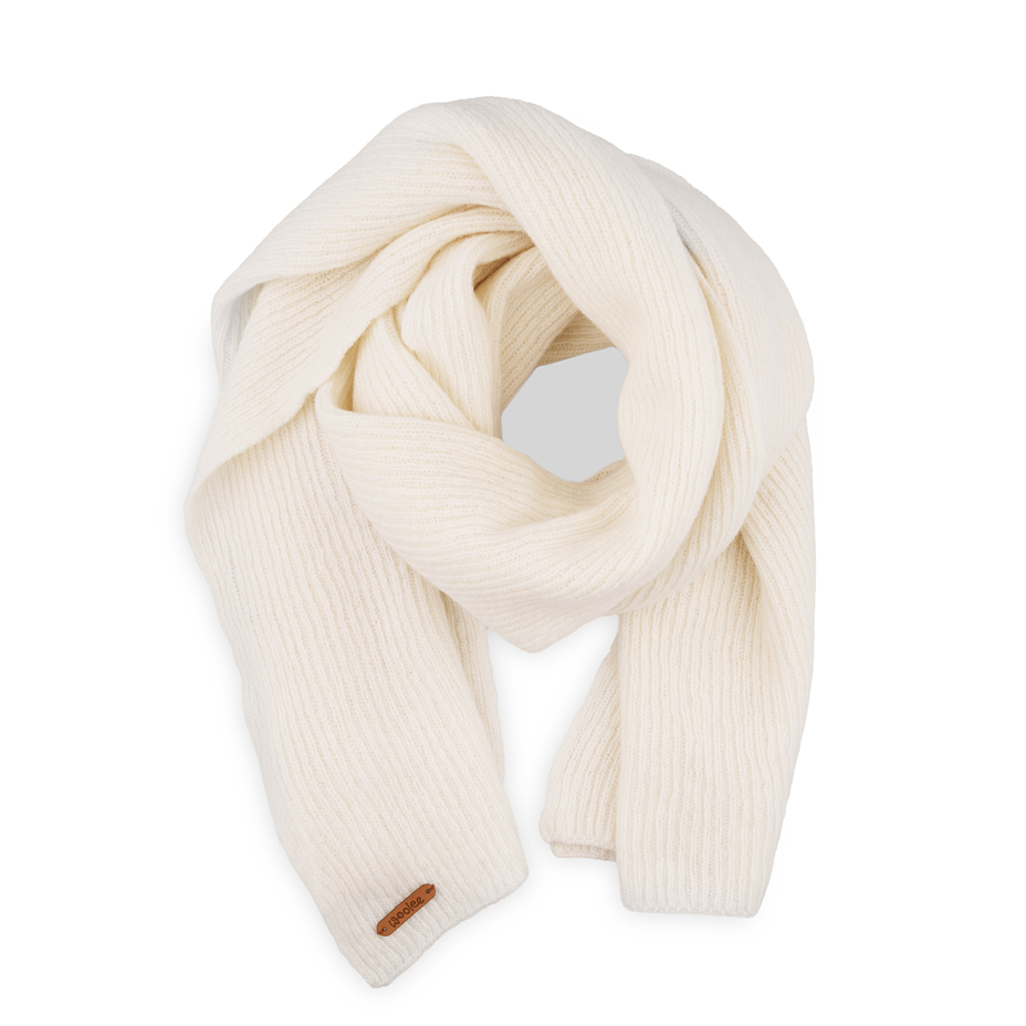 Woolee Wool Scarf B07 White