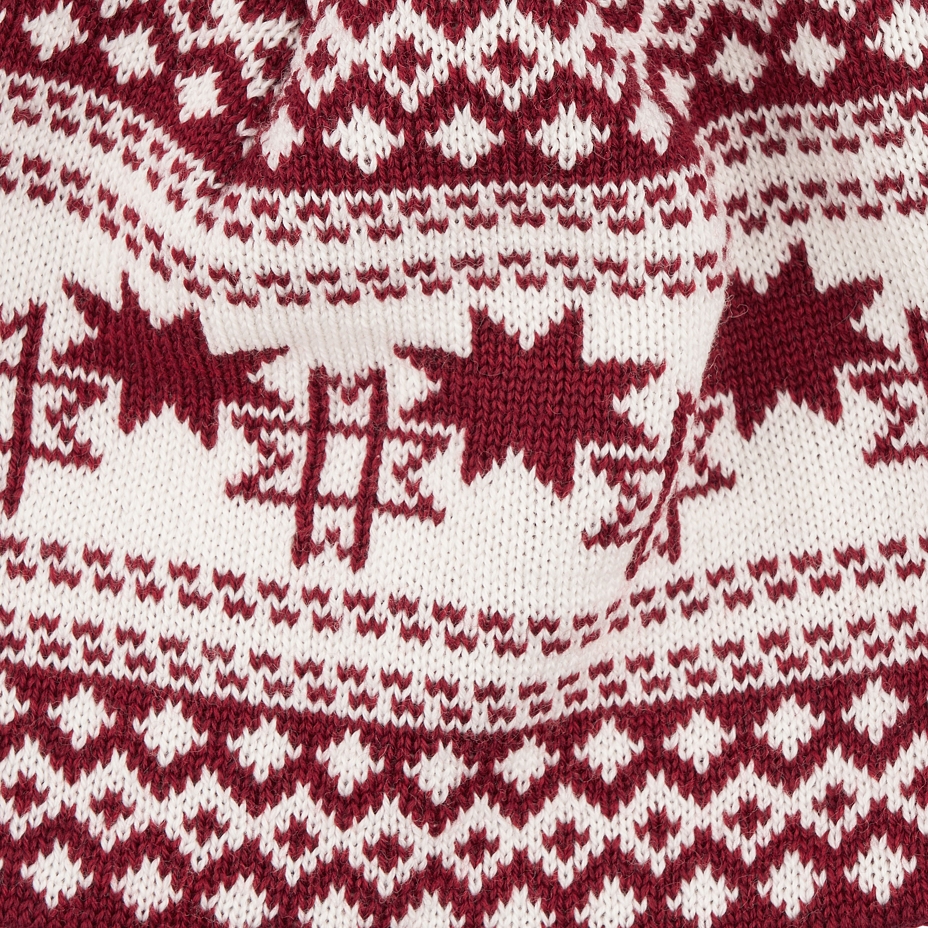 Vlnka Wool Hat in Nordic Design V42 Red