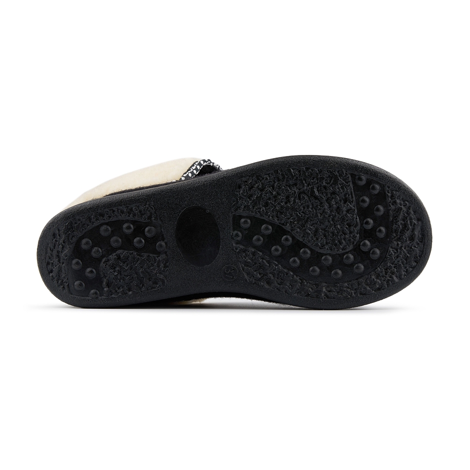 Women’s Wool Slippers Black
