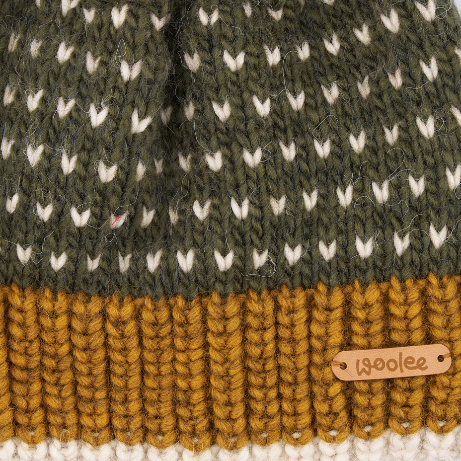 Woolee Wool Hat V31 Green