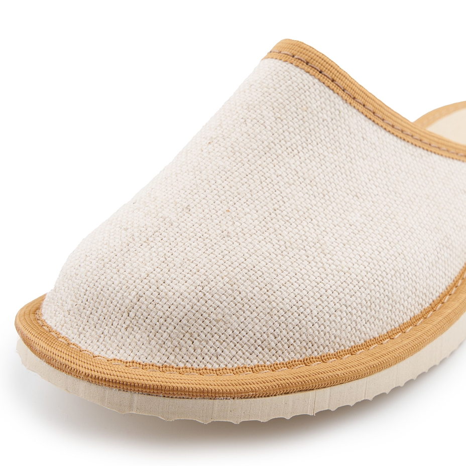 Women’s Summer Linen Slippers Natural