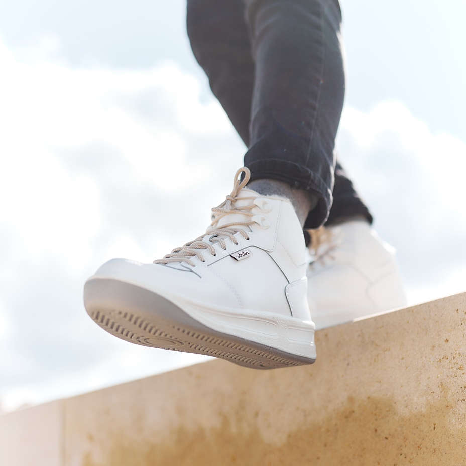 Prestige Vlnka Winter Boots with Wool Lining White