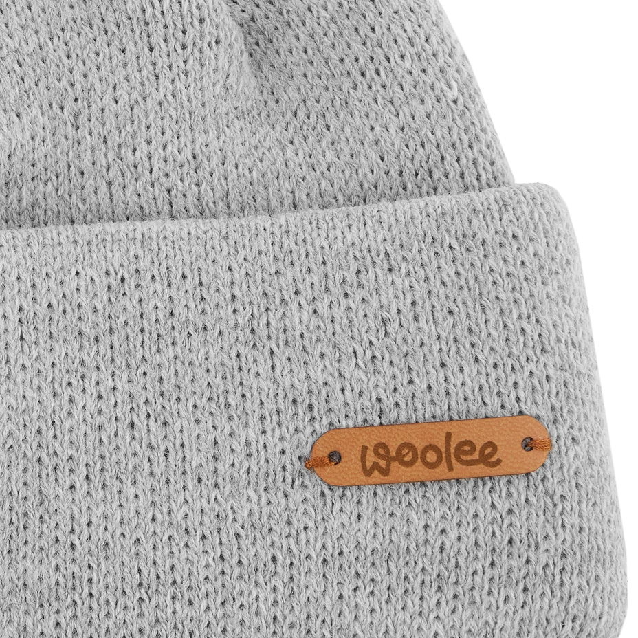 Woolee Hat with Sheep’s Wool V35 Light Grey