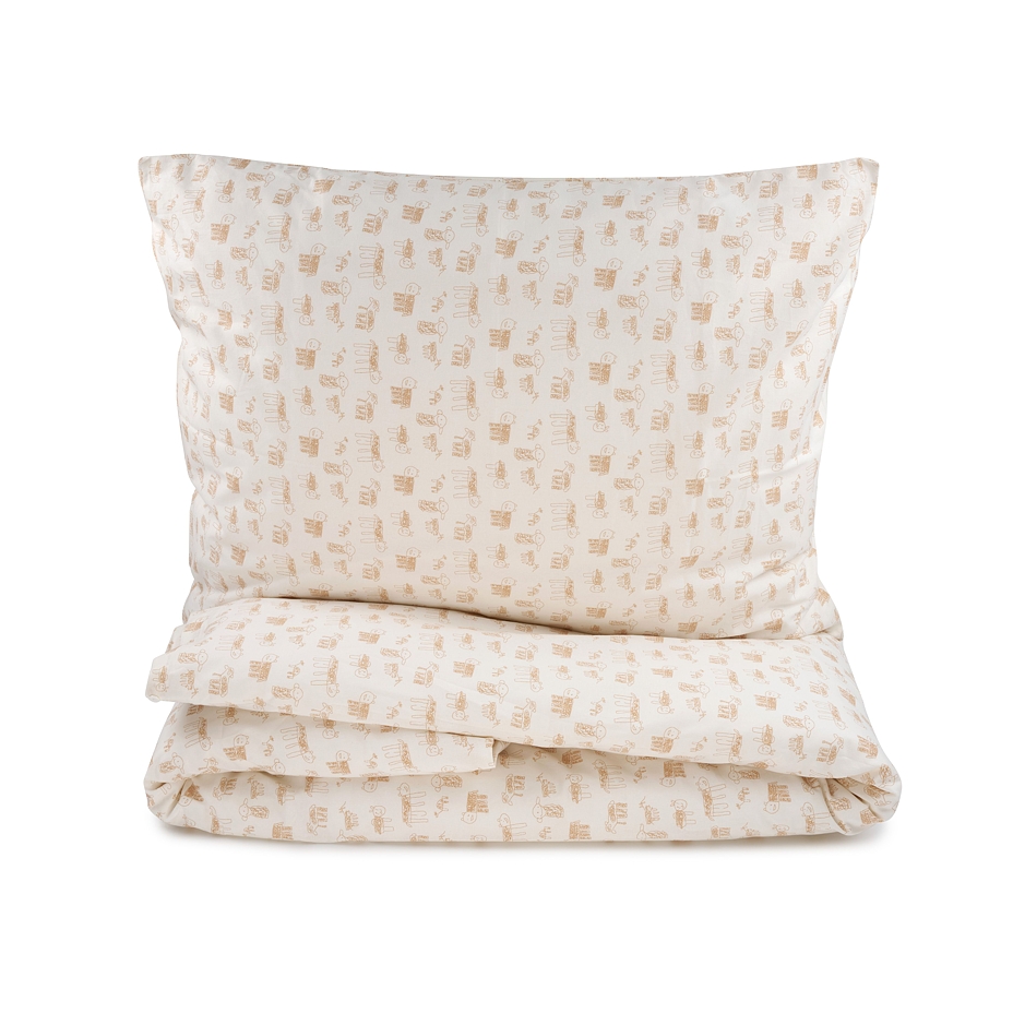 Illustrated Cotton Bedding Wool