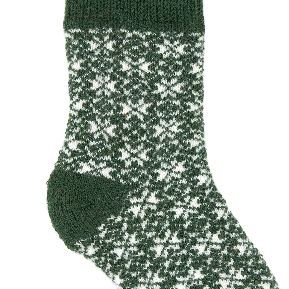 Merino Kid's Socks Green