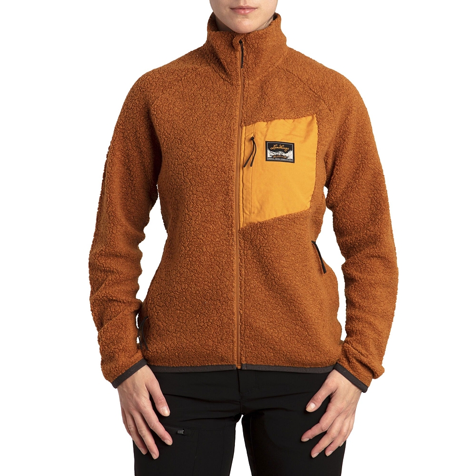 Merino Flok Lundhags Women's Sweatshirt - Brown