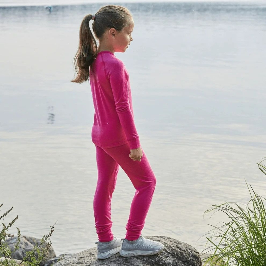 Girl's Performance MERINO XTREME THERMOWAVE Top Pink