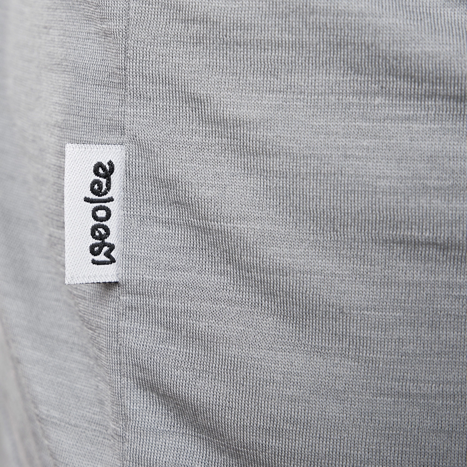 Women’s Merino Short Sleeve T-shirt Woolee Grey