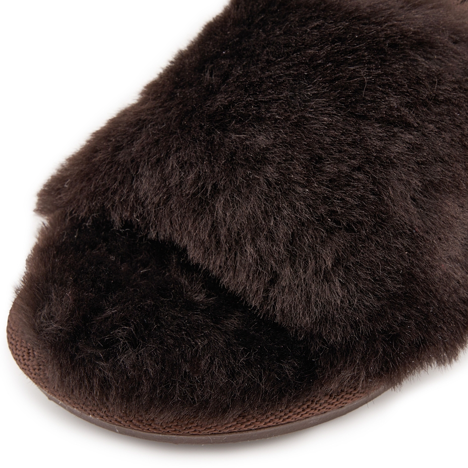 Women’s Dora Wool Slippers Brown