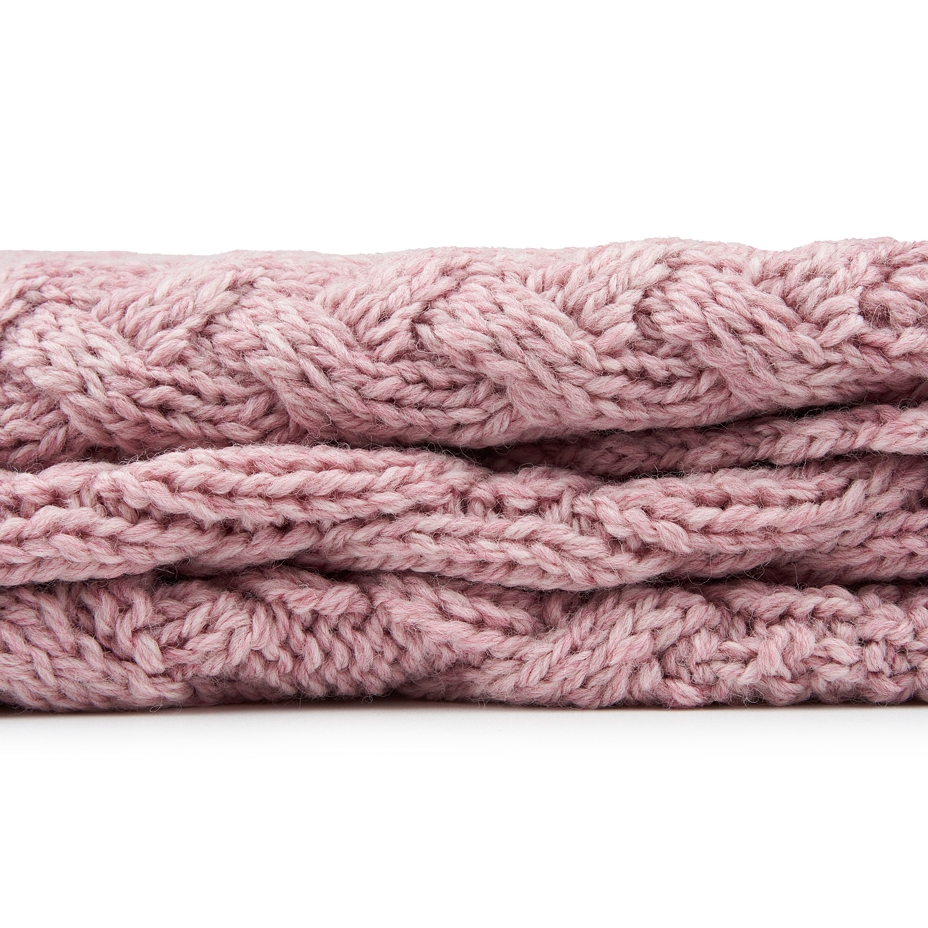 Children's Supersoft Merino wool blanket pink