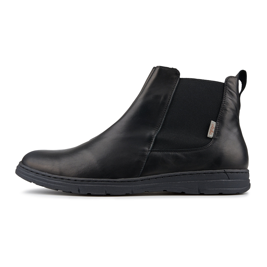 Men's Leather Low Shoes Viktor Black