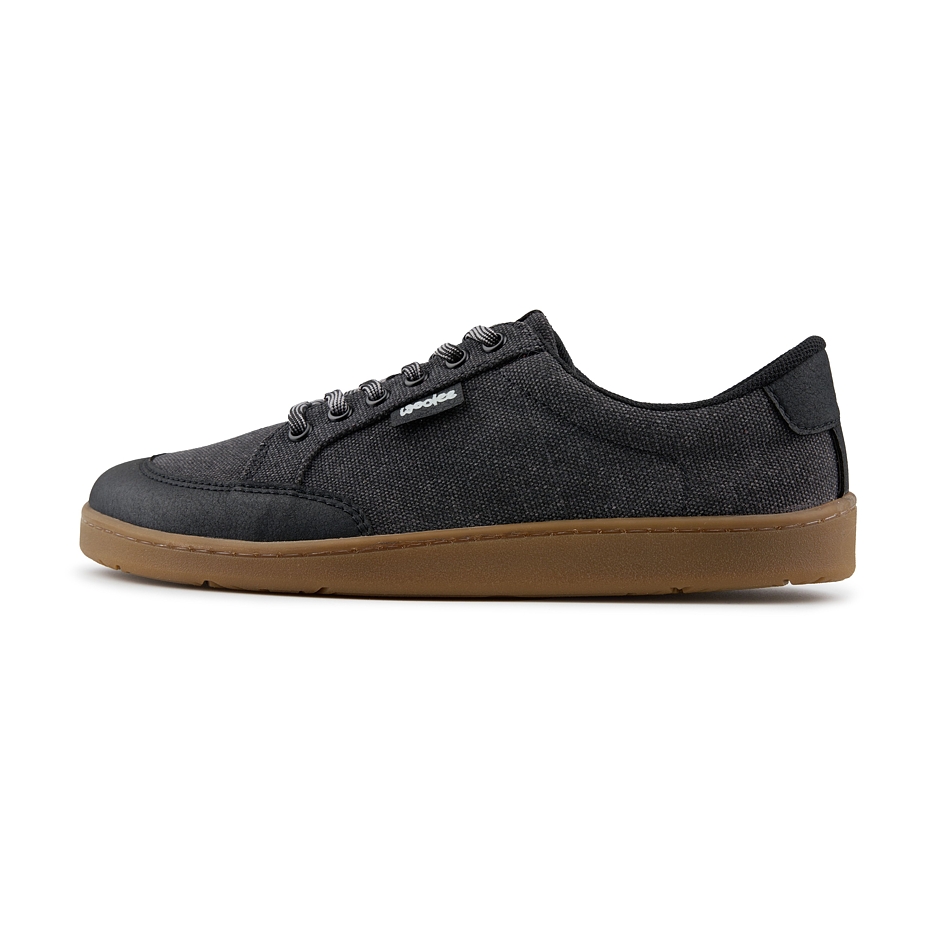 Women’s barefoot textile sneakers Oxy black