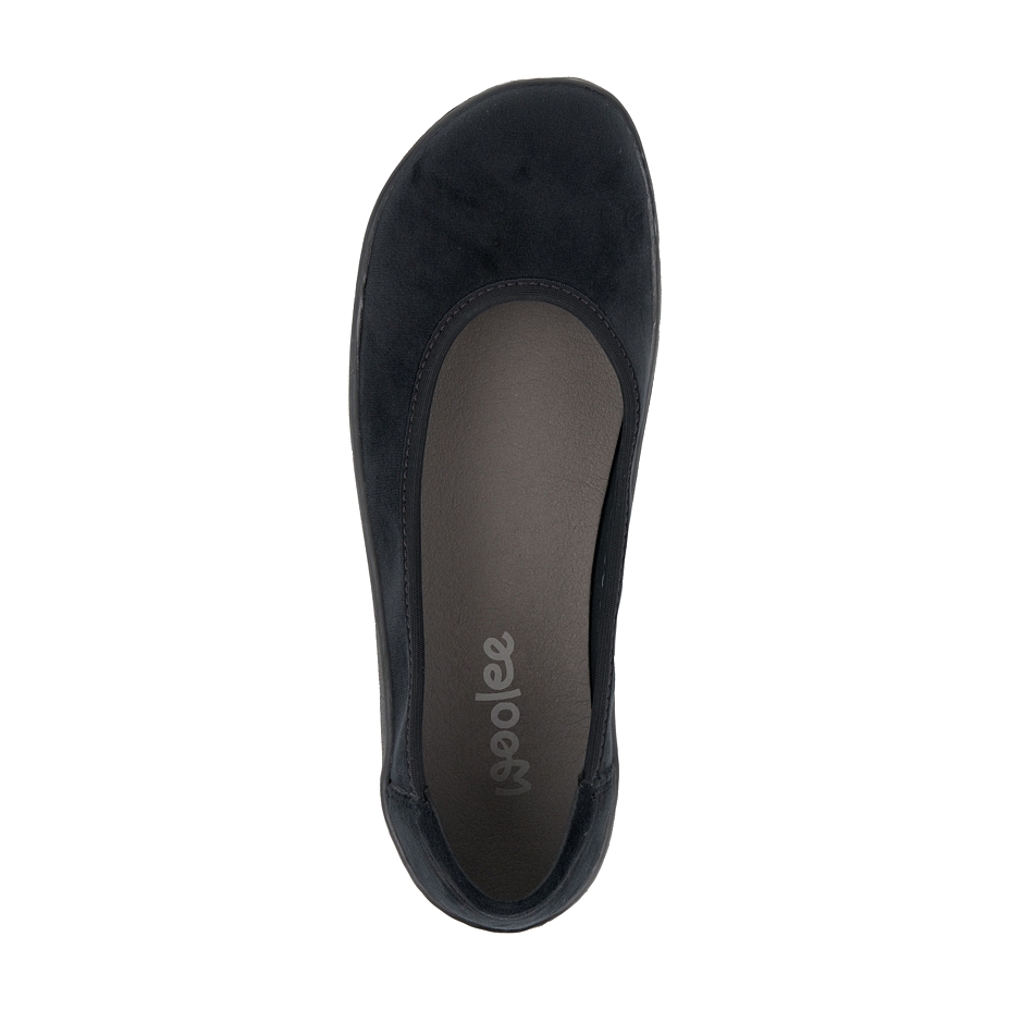 Women’s barefoot textile ballerinas Joli black