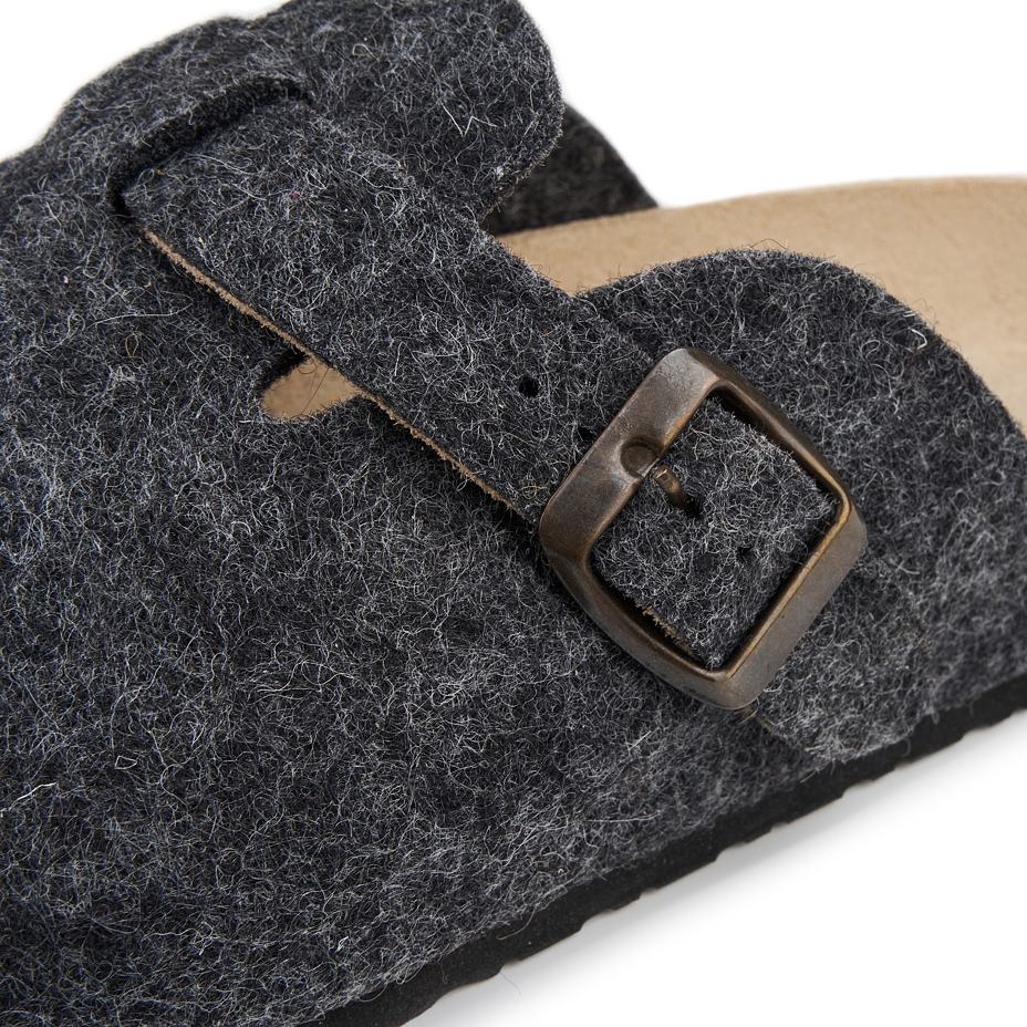 Men's orthopedic cork slippers Michal gray