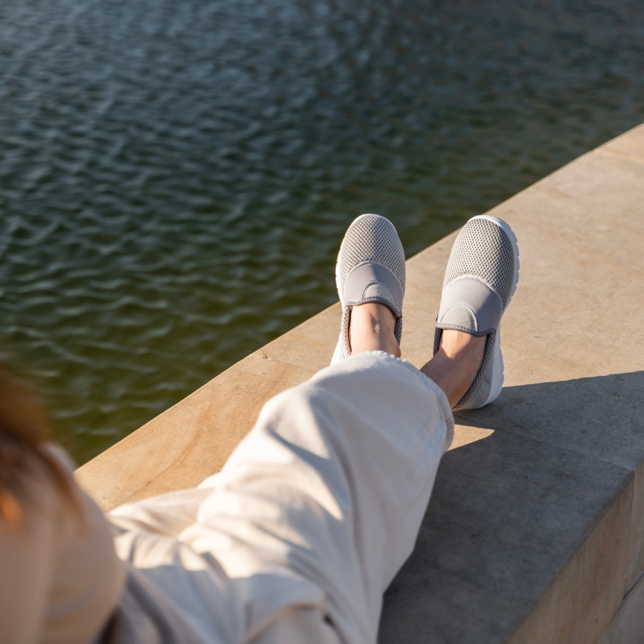 Women's breathable orthopedic sneakers Gray