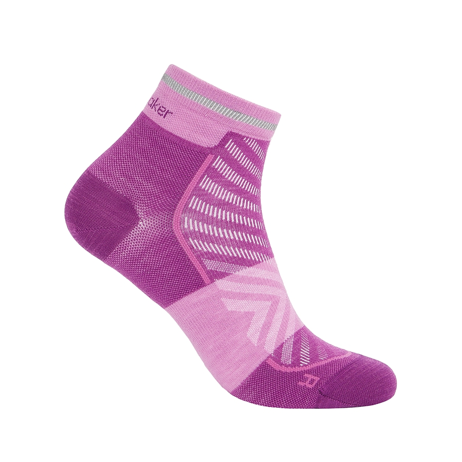 Merino Blend socks Run Ultralight Mini Icebreaker Passion
