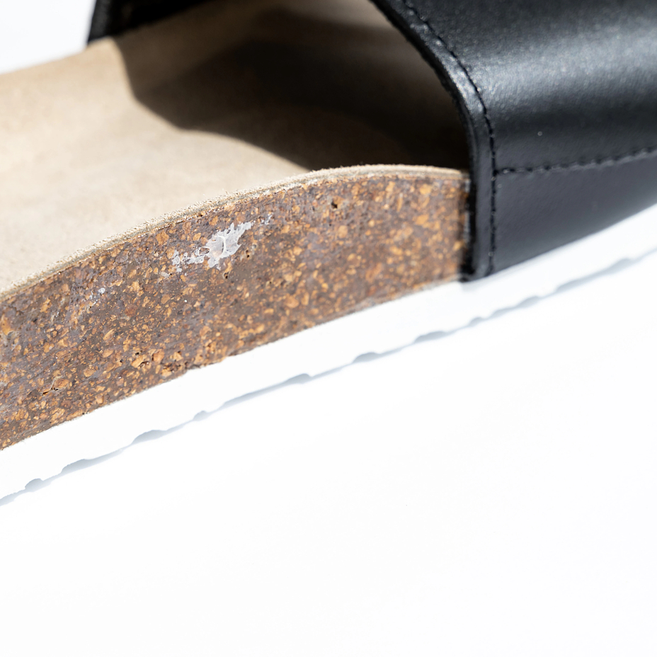 Men's cork anatomical slip-on shoes Trepky Black - 2nd quality