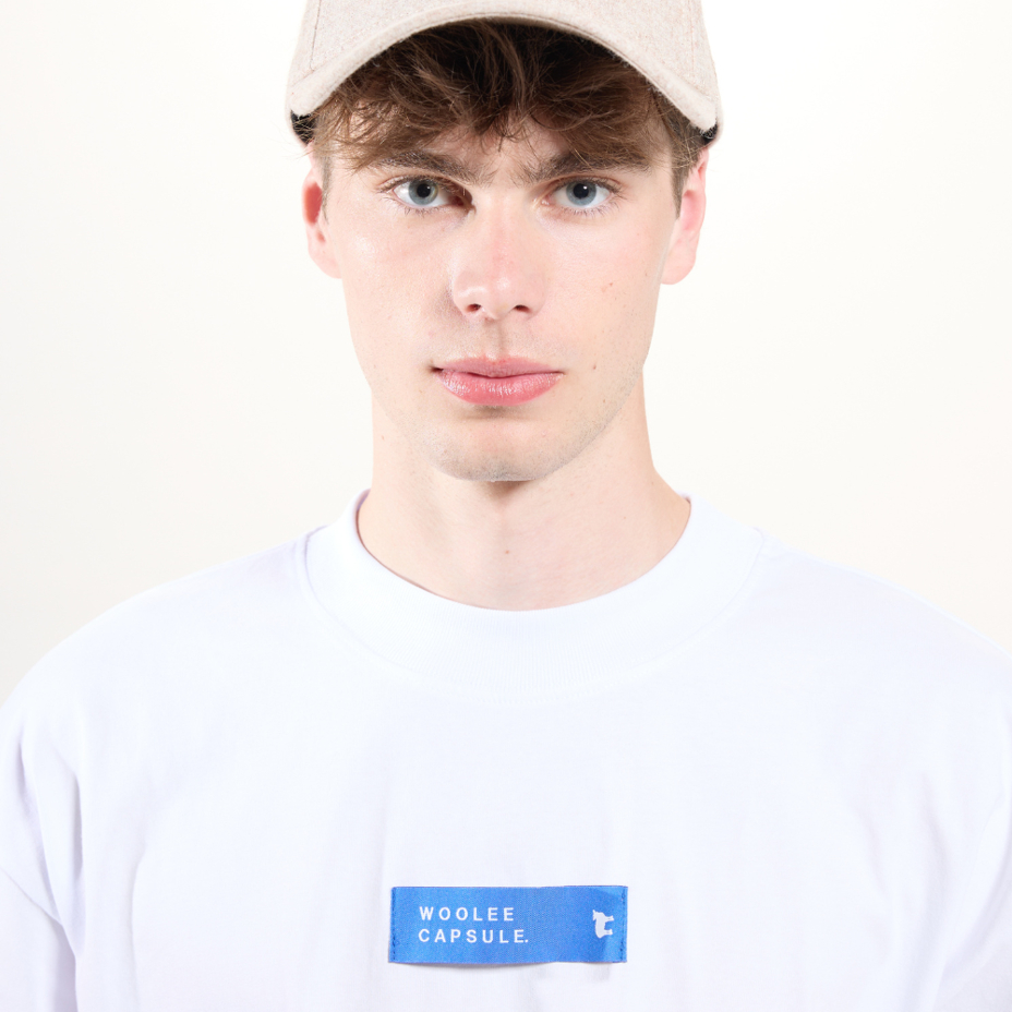 Woolee Capsule organic cotton t-shirt white