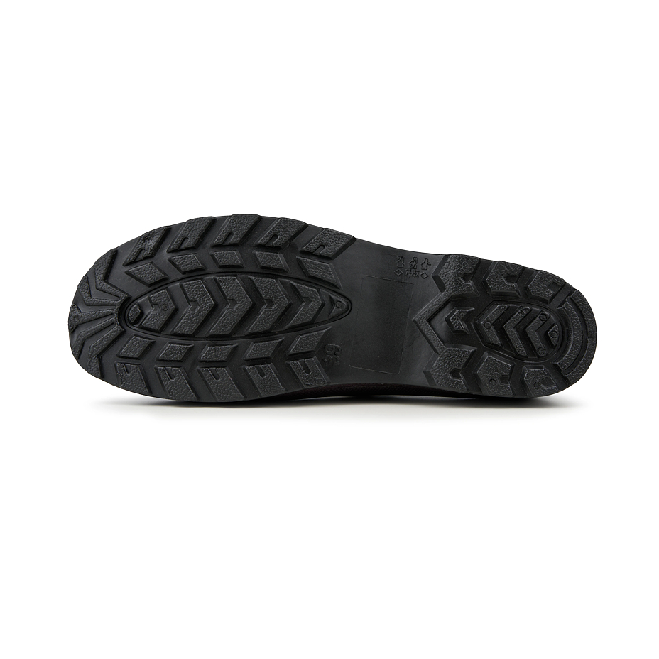 Women's low wellies with wool insole claret