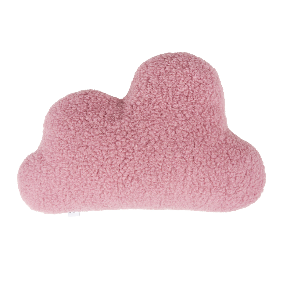 Wool pillow cloud pink