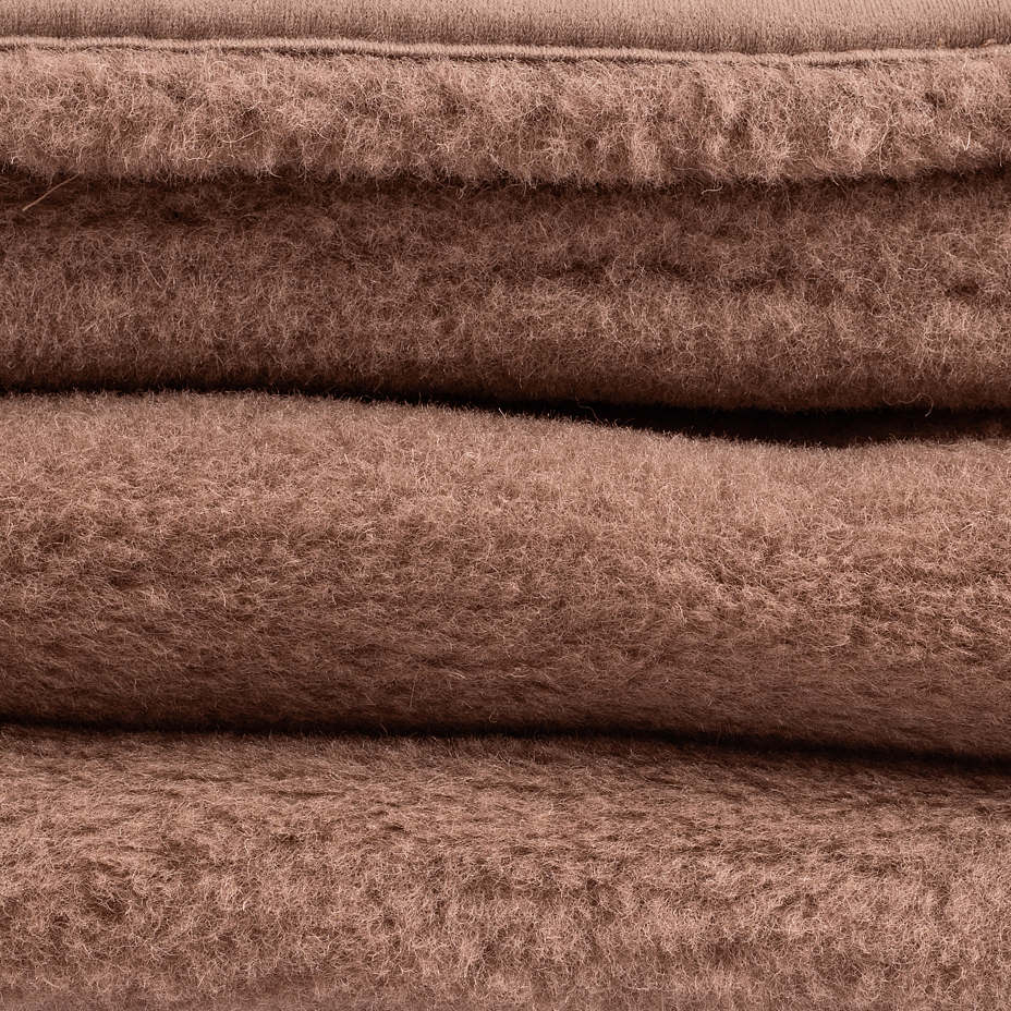 Wool Mattress Topper Brown