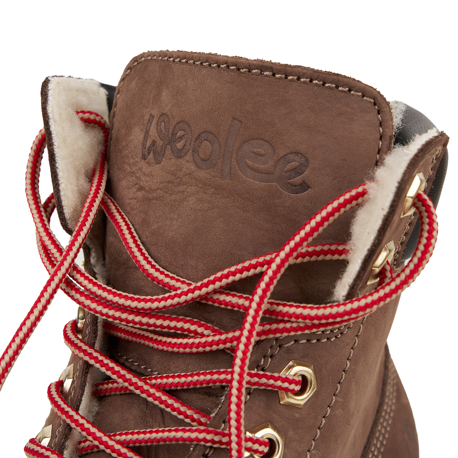 Woolee light brown shaggy farmers