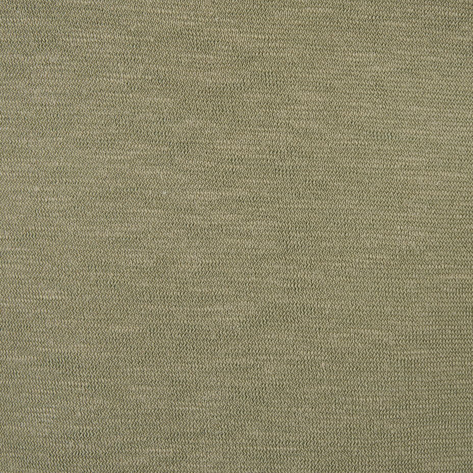 Women's cotton T-shirt with linen green