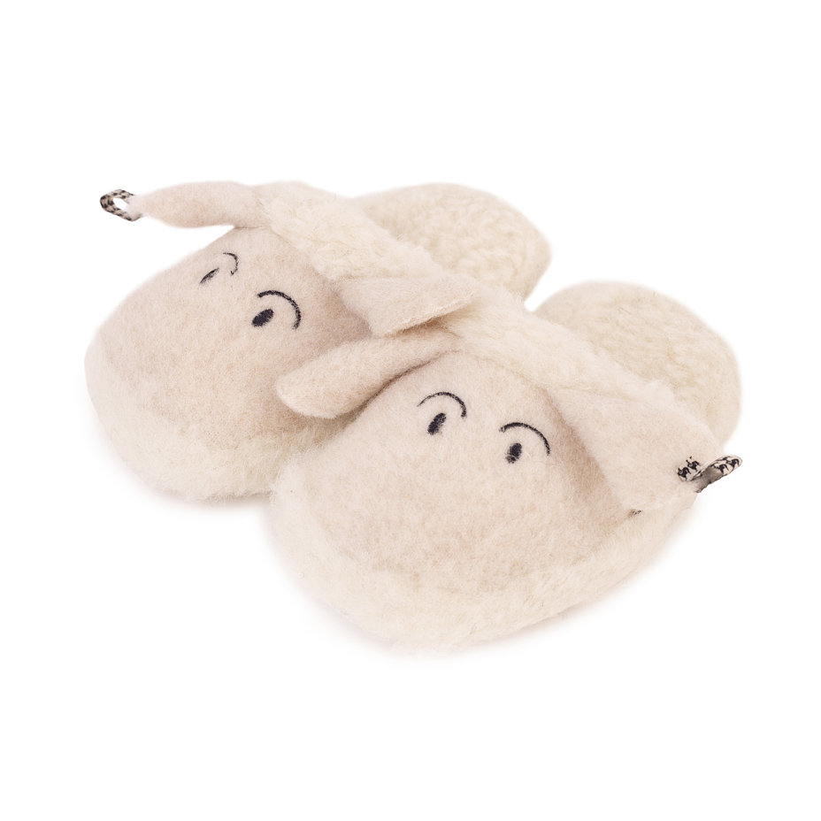 Kids’ Wool Slippers Sheep