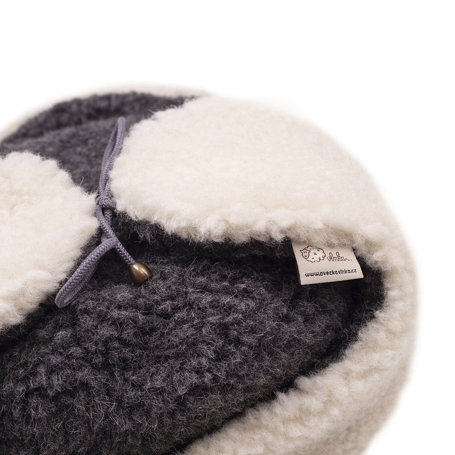 Wool Bomber Hat Grey