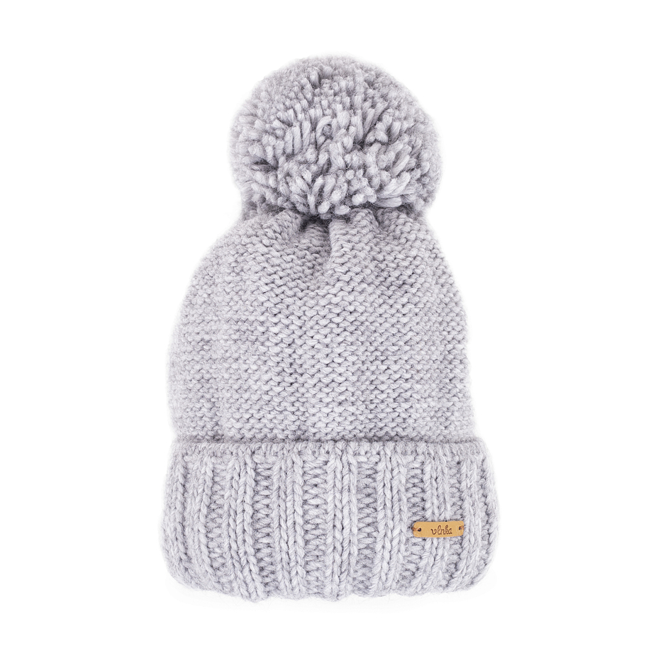 Vlnka Woolly Hat V03 Light Grey